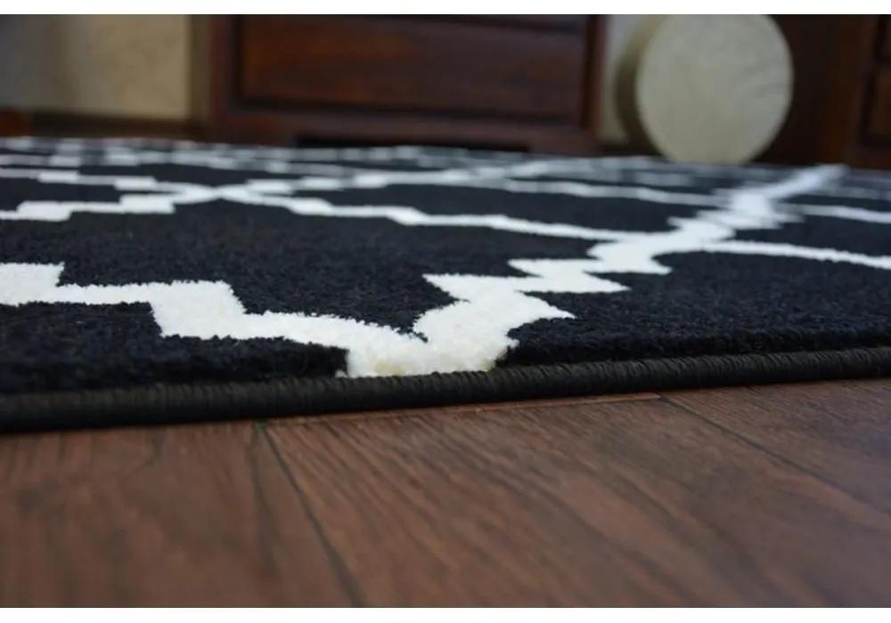 Kusový koberec Mira čierny 200x290cm