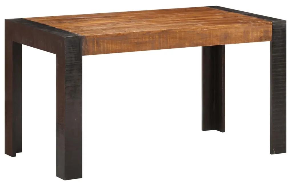 Jedálenský stôl 140x70x76, surový mangový masív