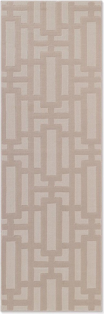 Behúň Perles 106189 Beige Cream z kolekcie Elle, 80x240, béžová, obývacia izba, ELLE Decoration