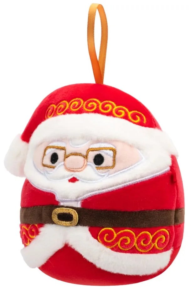 Textilná vianočná ozdoba ø 10 cm Santa Nick – SQUISHMALLOWS