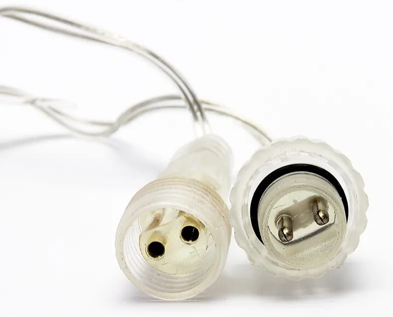 DECOLED Vánoční osvětlení do okna 1,2 x 1,2 m, propojovatelné, hvězdy