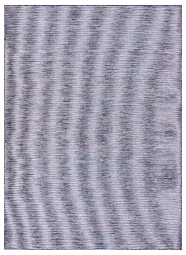 Šnúrkový koberec SIZAL PATIO 2778 Plocho tkaný, modro - ružovo - béžový