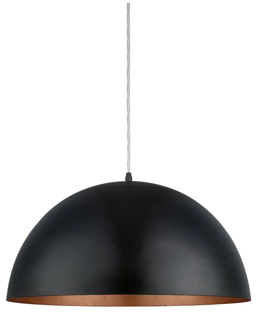 Závesné svietidlo EGLO GAETANO 1 black/copper 94938