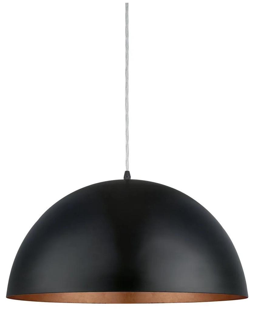Moderné svietidlo EGLO GAETANO 1 black/copper 94938