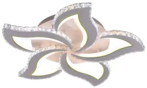 LED Stmievateľný prisadený luster LED/100W/230V 3000-6500K + diaľkové ovládanie