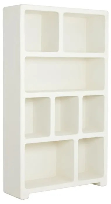 Krémová knižnica 110x190 cm Nahua – Light &amp; Living