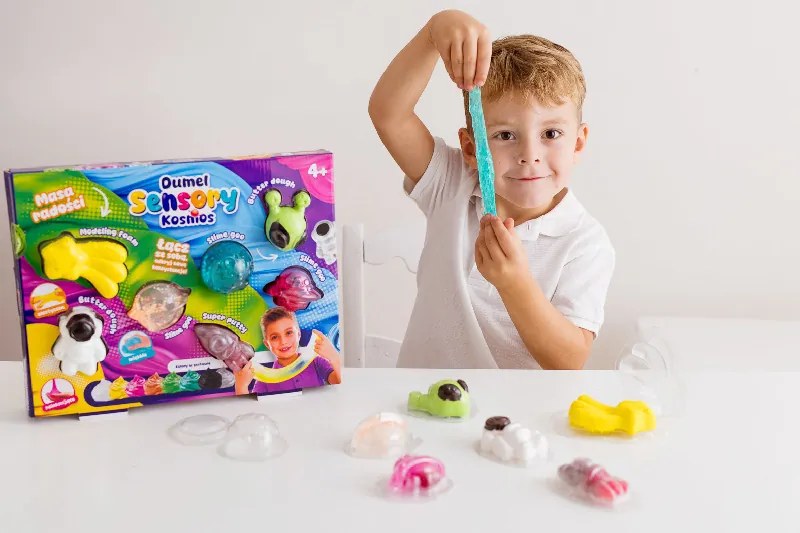 Galaktická senzorická sada – Vesmirné hmoty | Kreatívna a zmyslová hra