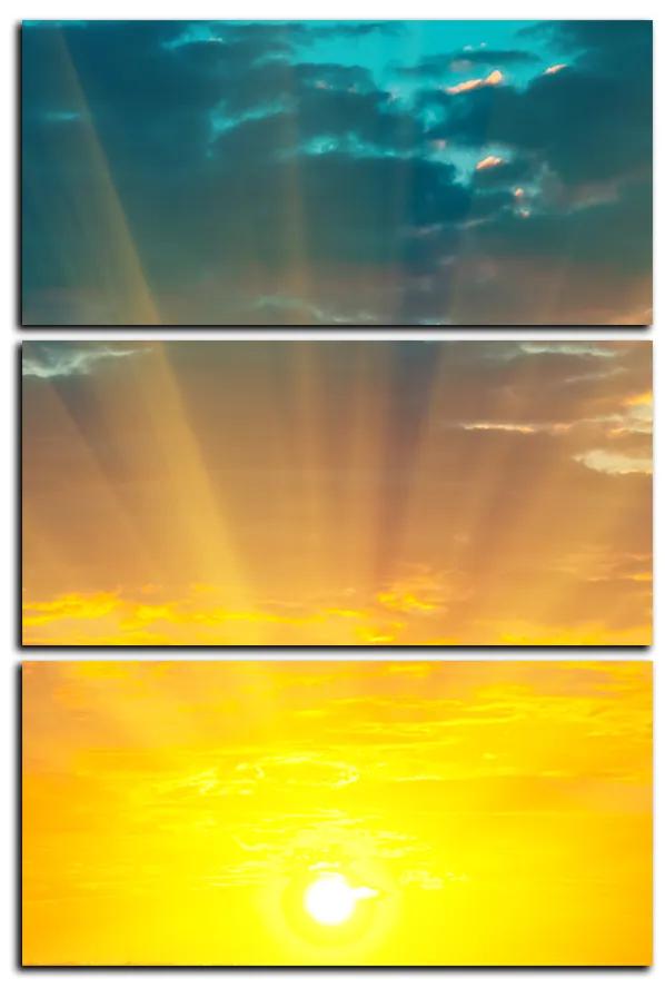 Obraz na plátne - Západ slnka - obdĺžnik 7200B (105x70 cm)