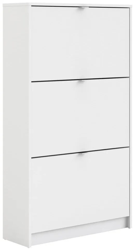 Biela výklopná skrinka na topánky Shoes – Tvilum