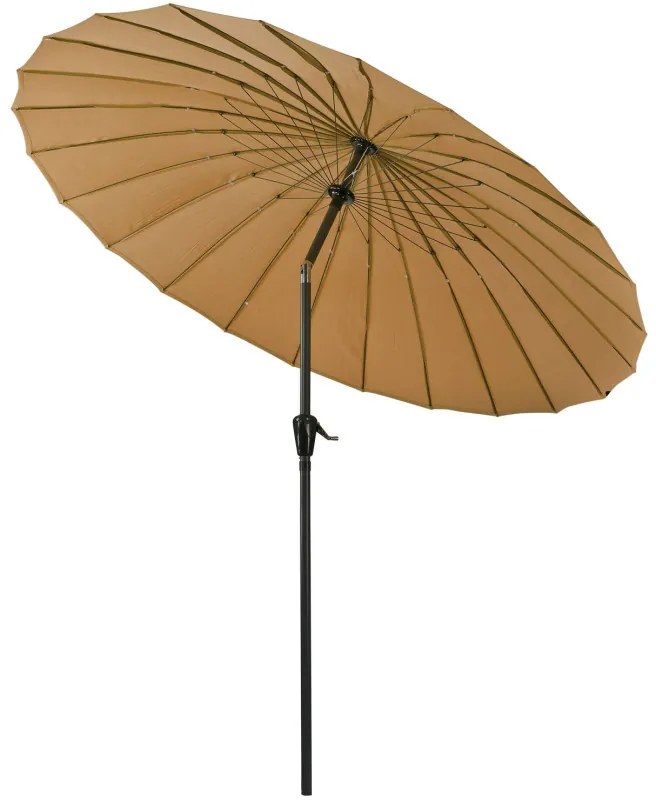 DEMA Slnečník 250 cm Tokio, khaki
