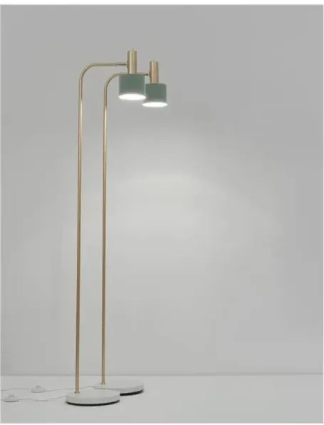 Retro stojaca lampa Paz mint