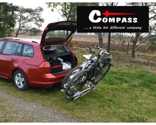 Compass Nosič bicyklov na ťažné zariadenie E-BIKE TÜV, 2 bicykle