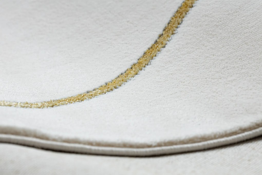 Koberec EMERALD exkluzívny 1013 glamour, geometrický krém / zlatý