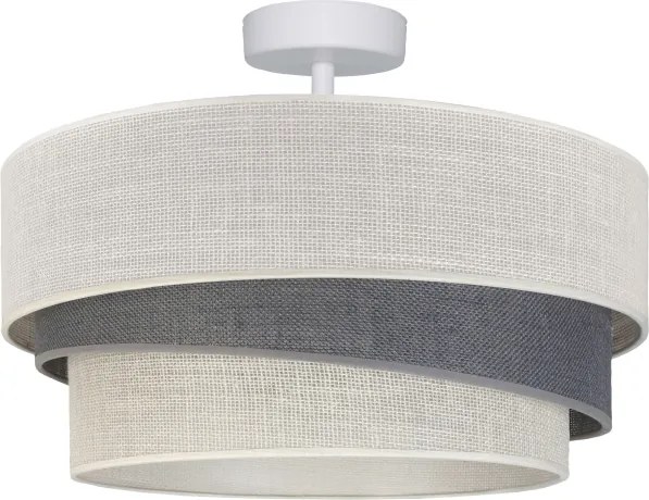 BRILAGI - Prisadený luster TRIO 1xE27/60W/230V pr. 40 cm krémová/šedá