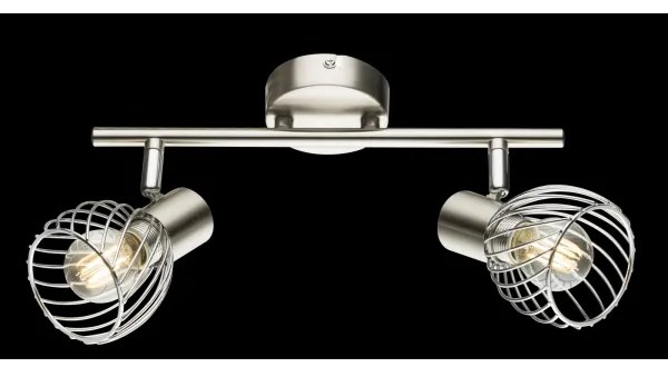 Globo 54809-2 - Bodové svietidlo TEXAS 2xE14/40W/230V matný chróm