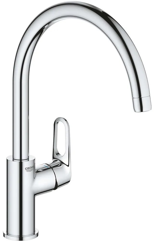 GROHE Start Flow páková drezová batéria, výška výtoku 207 mm, chróm, 31555001