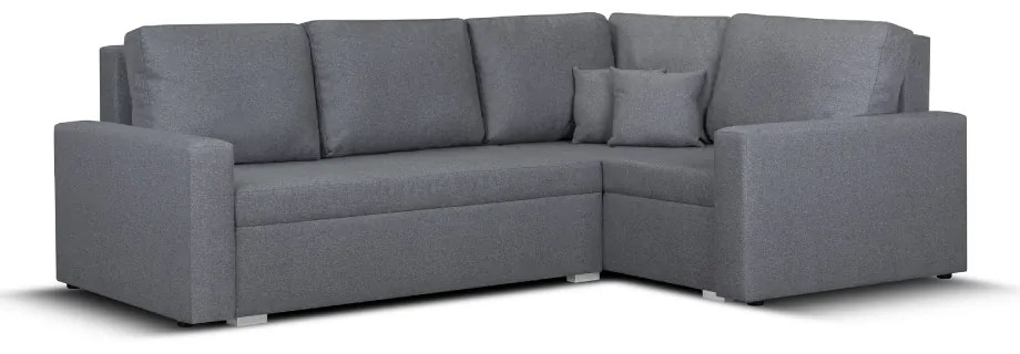 Rozkládací rohová sedací souprava MODO Šedá