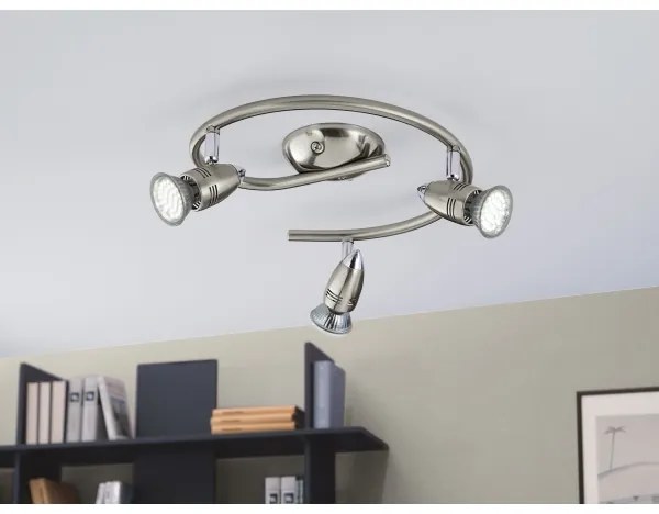 Eglo 92643 - LED Bodové svietidlo MAGNUM 3xGU10/3W/230V