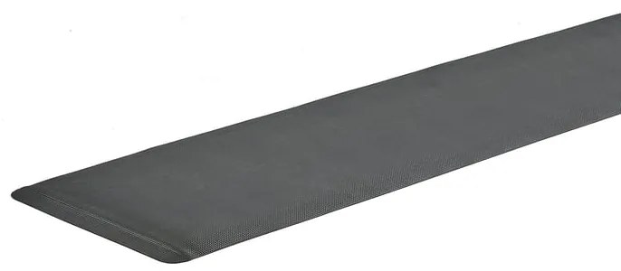 Priemyselná rohož pre zváračov SMITH, šírka 900 mm, vlastná dĺžka, čierna