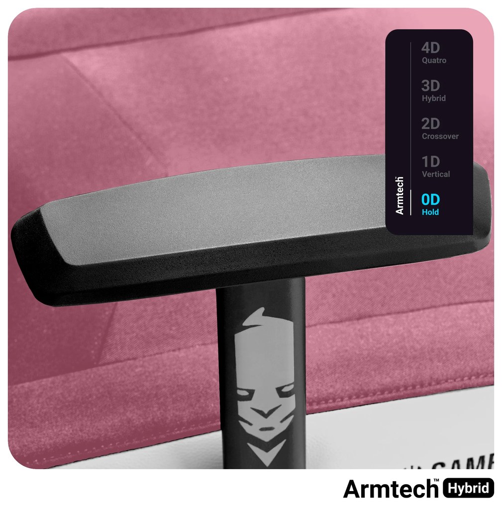 Herné kreslo Diablo X-Gamer 2.0 Normal Size, Marshmallow Pink/ ružové