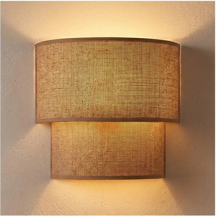 Brilagi - LED nástenné svietidlo BOHO ECO 1xE27/10W/230V béžové
