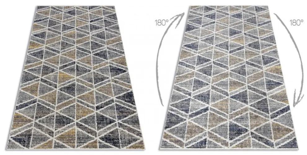 Kusový koberec Antonio sivý 160x220cm