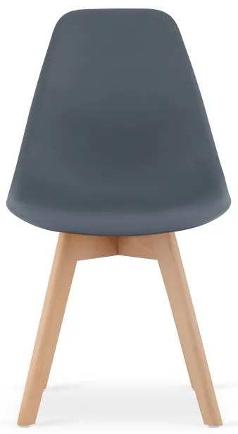 Set dvoch jedálenských stoličiek KITO bridlicový (2 ks)