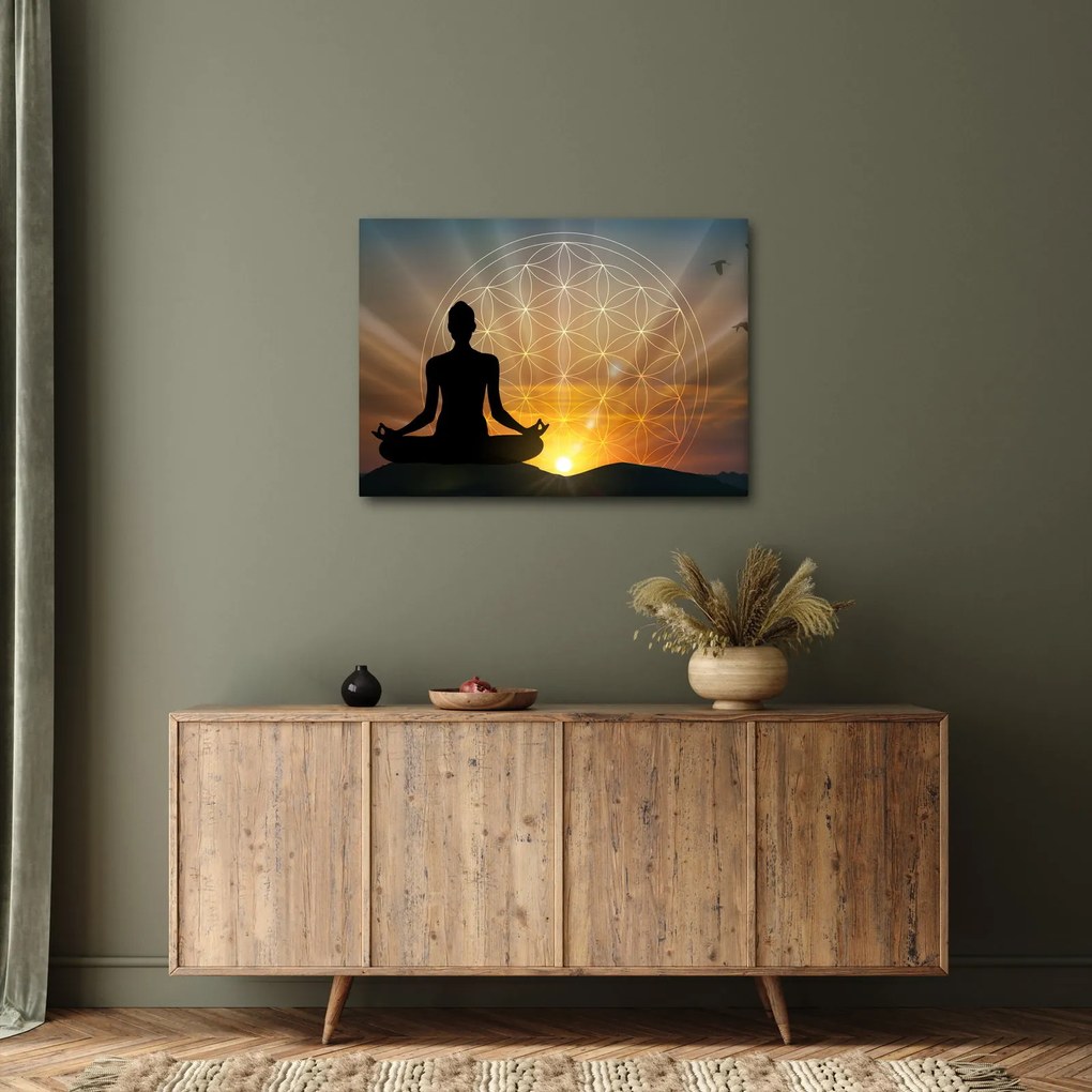 Obraz meditácie (70x50 cm)