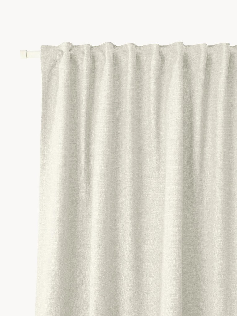 Nepriehľadné závesy's multifunkčnou páskou Jensen, 2 ks, Š 130 cm