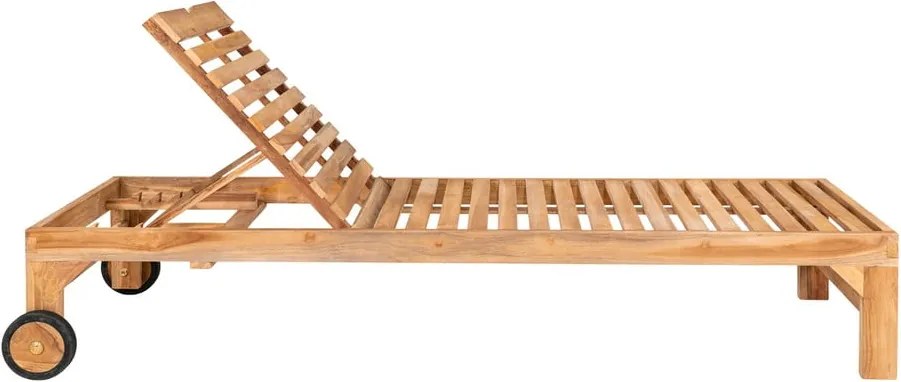 Záhradné ležadlo z tíkového dreva House Nordic Andorra