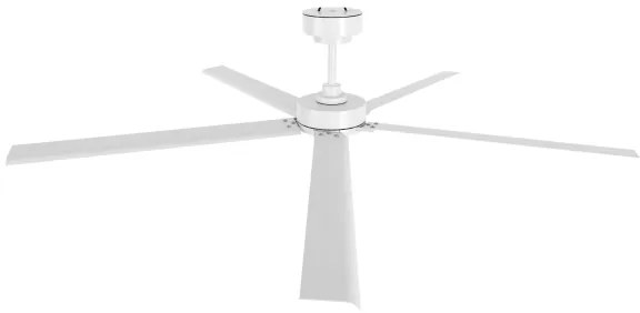 Lucci air 21616049 - Stropný ventilátor MONZA IP55 biela + diaľkové ovládanie