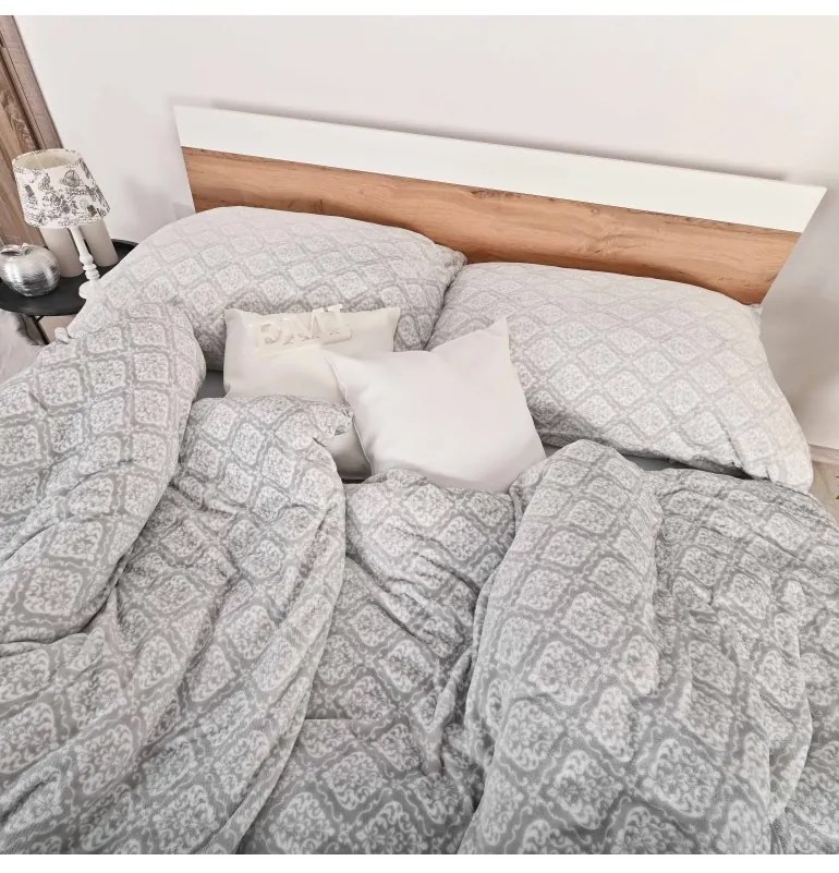 Obliečky z mikroplyšu Skyler EMI, Štandardný set jednolôžko obsahuje 1x 140x200 + 1x 70x90