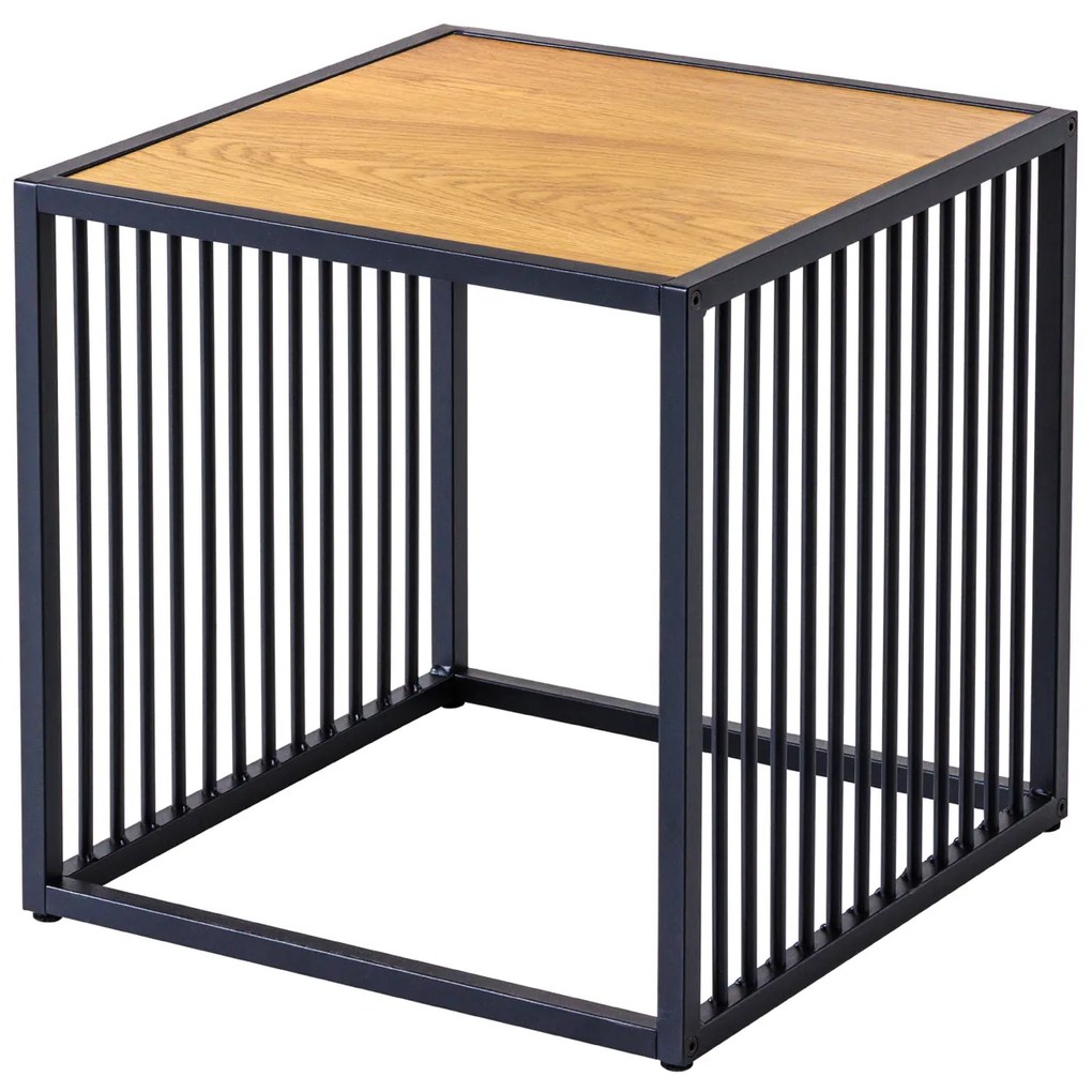 Príručný stolík na architektúru 40cm vzhľad divoký dub