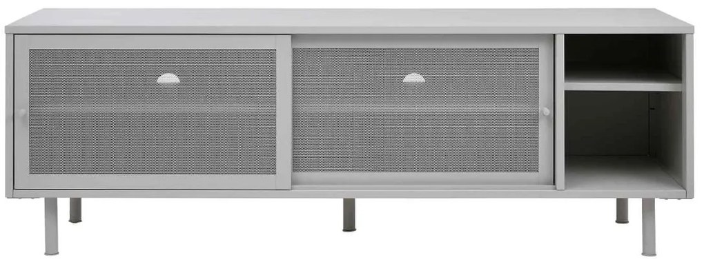 Dizajnový TV stolík Taiyanna 160 cm sivý