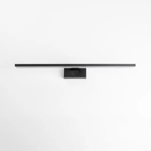 Aigostar - LED zrkadlové osvetlenie do kúpeľne LED/12W/230V 4000K 60 cm IP44 čierne