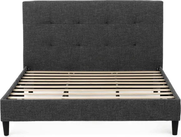 Manželská posteľ sivá 160x200 cm BED-M160 GREY2