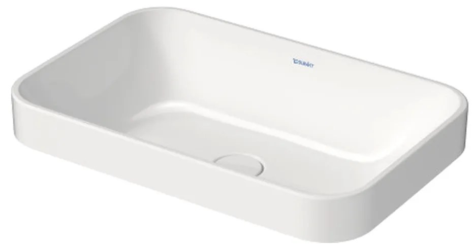 Duravit Happy D.2 Plus - Umývadlová misa 600x400 mm, bez prepadu, biela 2359600000