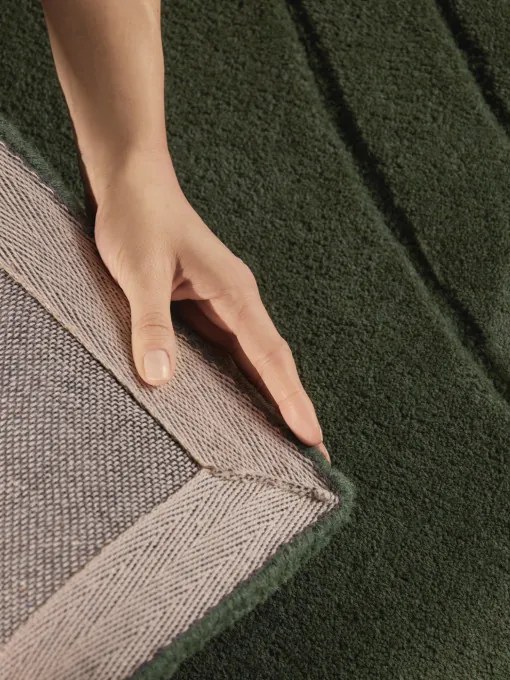 Koberec ARCURA tmavozelený