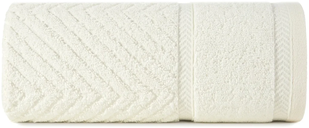 BAVLNENÝ UTERÁK KALIA2 SADA 6KS 50X90 CM KRÉMOVÁ