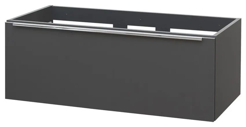 Mereo Mereo, Mailo, kúpeľňová skrinka 101 cm, chrómové madlo, MER-CN537S