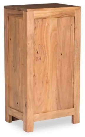 furniture-nabytek.cz - Masívna kúpeľňová skrinka Auckland z akácie, lakovaná, hnedá