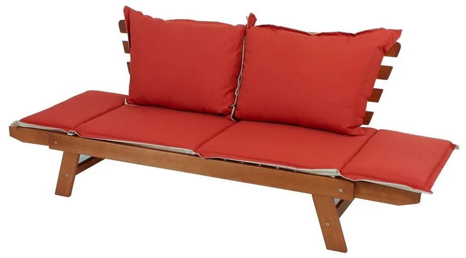 Záhradná lavica z eukalyptového dreva Garden Pleasure Fortuna