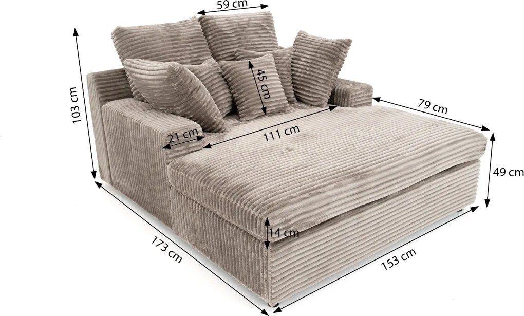 POHOVKA / LEŇOŠKA LARGO 153 × 173 TILIA 11 BÉŽOVÁ