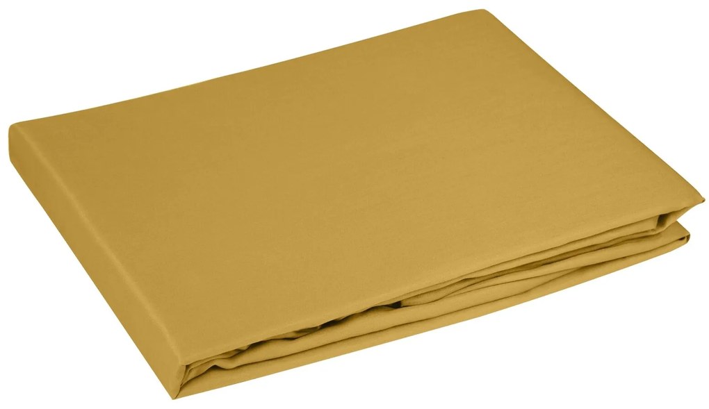 MAKOSATÉNOVÉ PRESTIERADLO DINA 100X200 CM, VÝŠKA 25 CM HORČICOVÉ