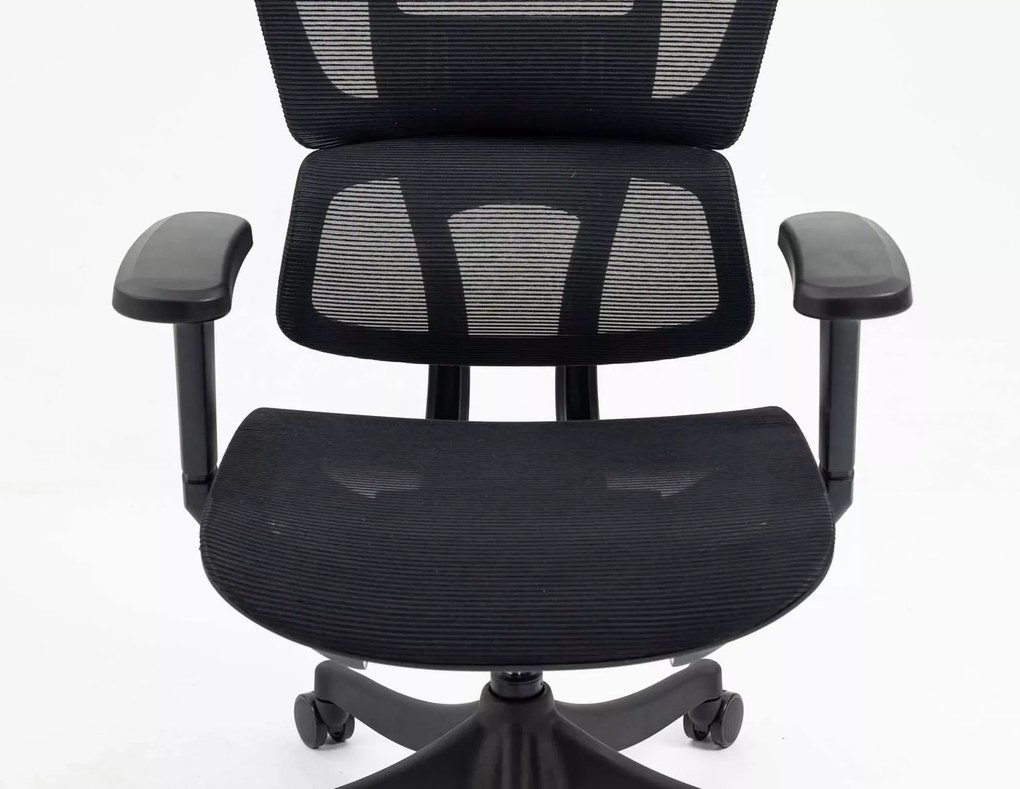 SI Otočná stolička Winner čierna