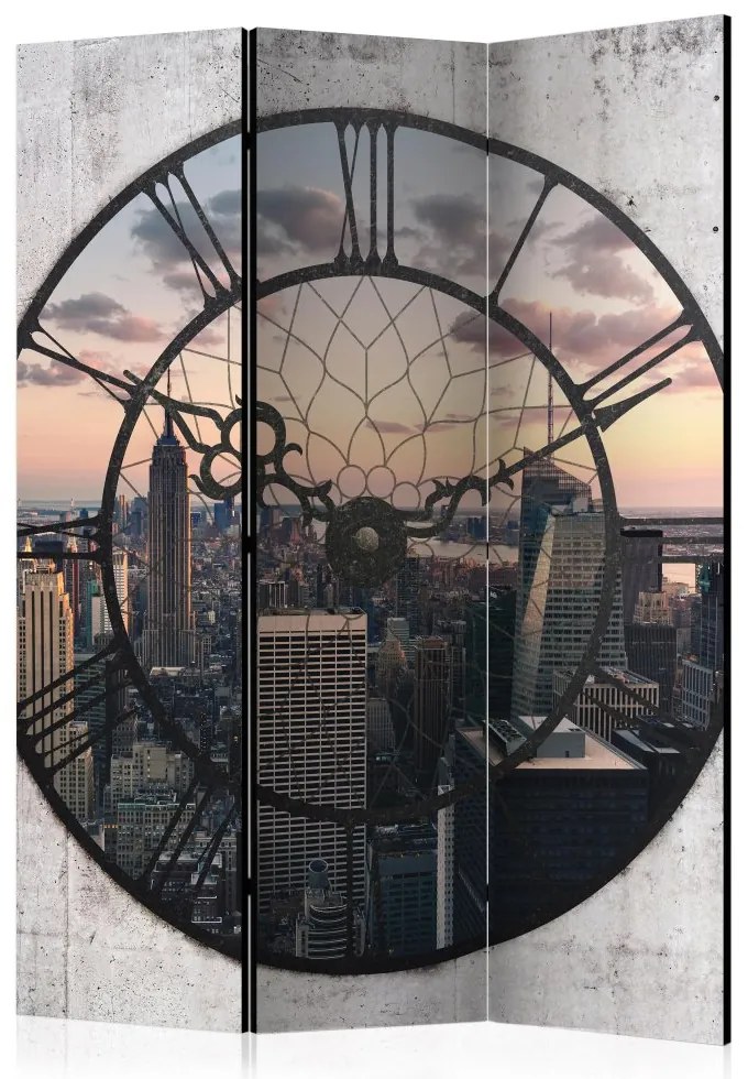 Artgeist Paraván - NYC Time Zone [Room Dividers]
