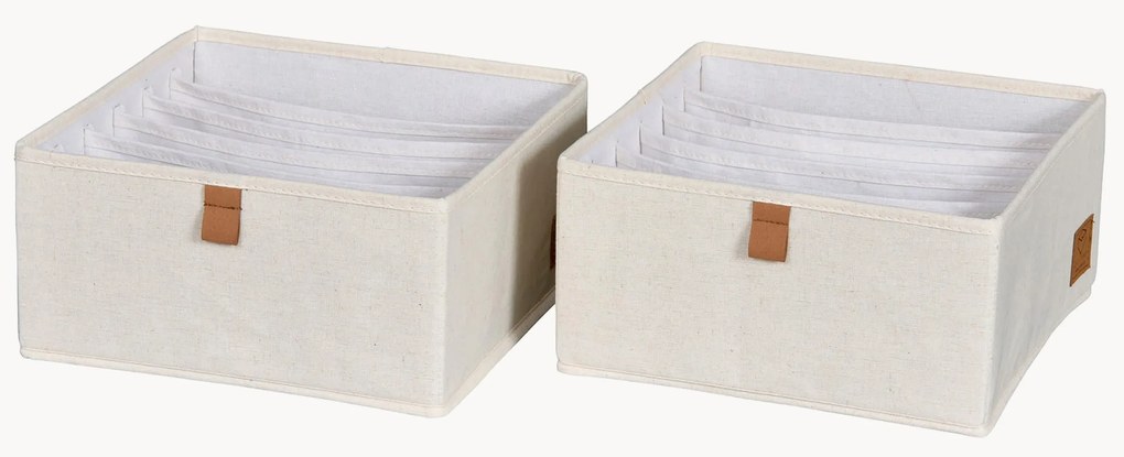 Úložné škatule Premium, 2 ks