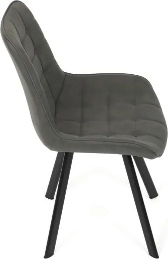 Jedálenská stolička sivá HC-V3066 GREY3