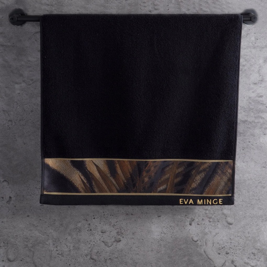 FROTÉ UTERÁK EVA MINGE11 50X90 CM ČIERNA