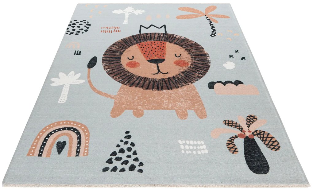 Obsession, Kusový koberec My Greta 626 Lion, 115x170, viacfarebná, detská izba